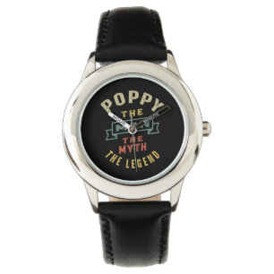 Manar poppy the Man Myth Legend Far Gift Armbandsur