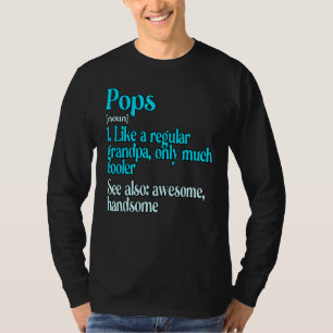 Manar Pops som en vanlig morfar... T Shirt