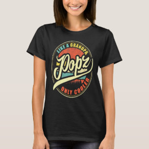 Manar Popz som en morfar - endast en kylare T Shirt