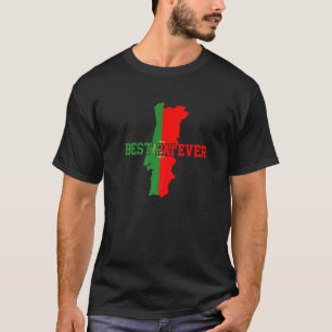 Manar Portugal Portugisisk bästa Pai någonsin T Shirt