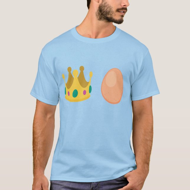 Manar Prince Egg-skjorta T Shirt (Framsida)