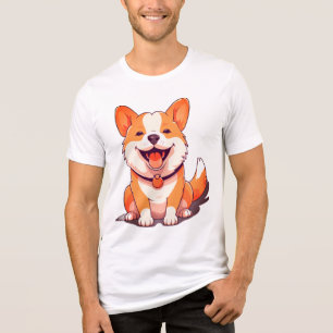 Manar Print T-Shirt, Elegant Round Nacke Kort Slee T Shirt