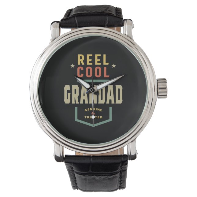 Manar Product Reel Coola Grandad Fishing Gift Armbandsur (Framsida)