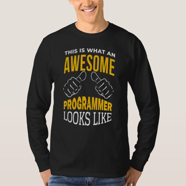 Manar Programmer Software Developer Computer Engin T Shirt (Framsida)
