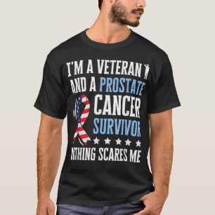 Manar prostatacancer Survivor Veteran kemoterapi T Shirt