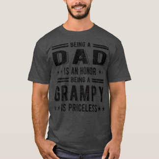 Manar Proud Grampy Best Grampy Grandpa T Shirt