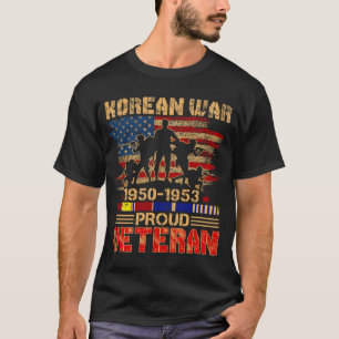 Manar Proud Koreanska Krig Veteran för militärt Ma T Shirt