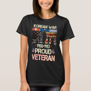 Manar Proud Koreanska Krig Veteran för militärt Ma T Shirt
