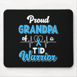Manar proud morfar av typ T1d, diabetikerdiabe Musmatta