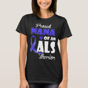 Manar Proud Nana of Als Warrior Family Matching Al T Shirt