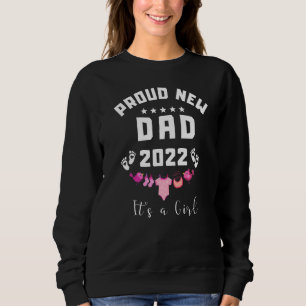 Manar Proud New Pappa 2022 Det är en flicka First T Shirt