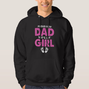 Manar Proud New X0008 Pappa - en Gender för flicko Hoodie