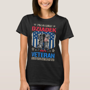 Manar Proud Pappa Dziadek och Veteran Fars dag USA T Shirt