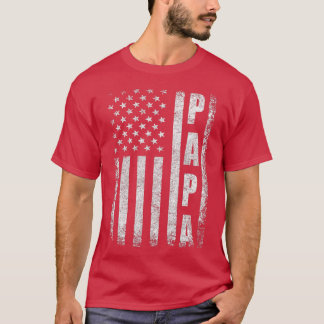Manar Proud Pappa Flagga Funny Fars dag 2023 från T Shirt