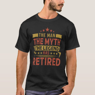 Manar Proud Retrött Vintage Pappa Retiremen for Fa T Shirt