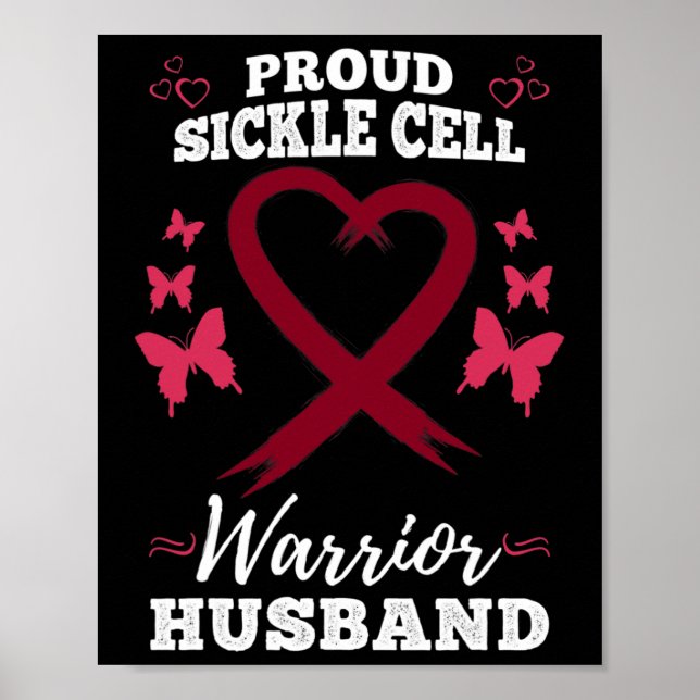 Manar Proud Sickle Cell Warrior Make Sickle Cell C Poster (Framsidan)