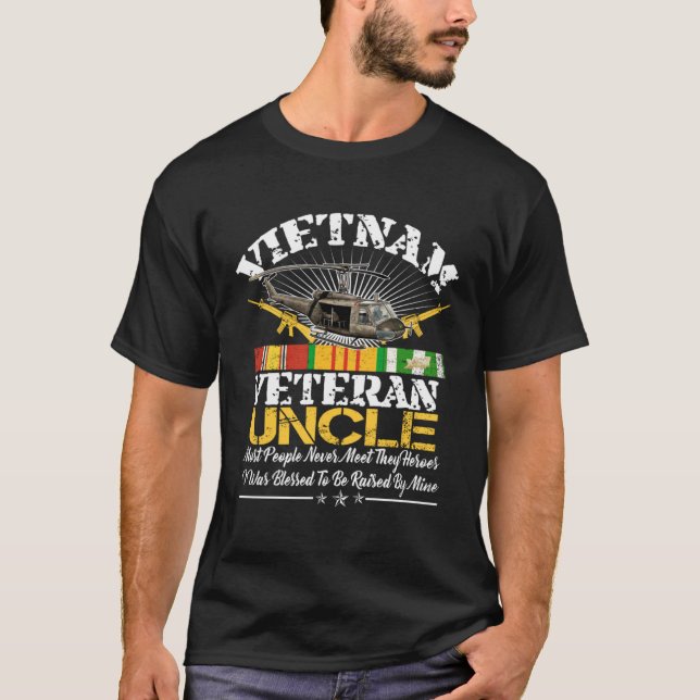 Manar Proud Vietnam Veteran Military Vietnam Veter T Shirt (Framsida)
