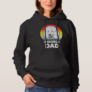 Manar Pudel Pappa Sunset Retro Animal Pet Hund äls T Shirt