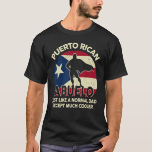 Manar Puerto Rican Abuelo Puerto Rico Grandpa Fath T Shirt