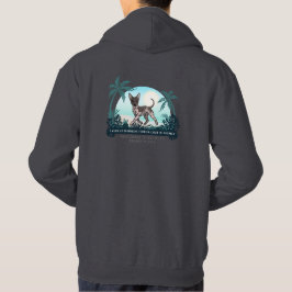 Manar Pullover Hoodie med dubbla 2024 Nat'l Logoty