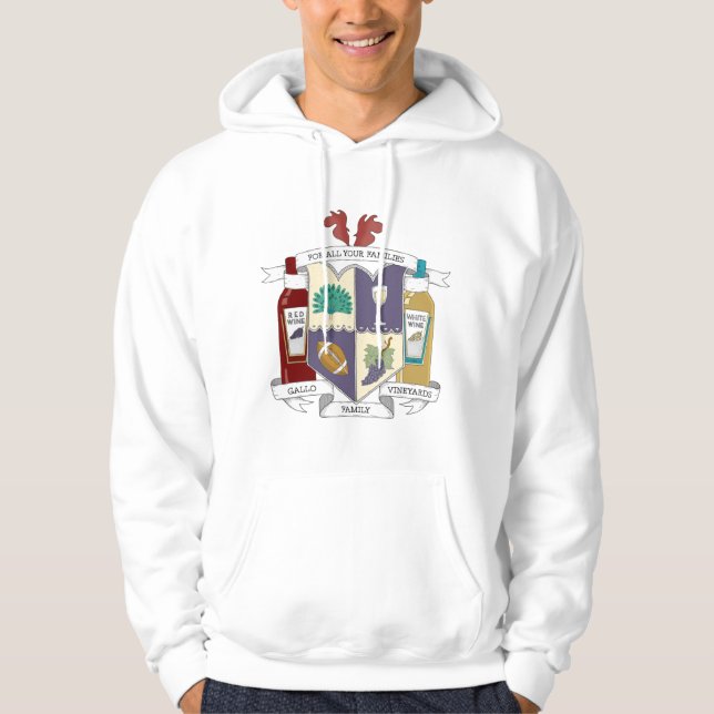 Manar PulloverHoodie Hoodie (Framsida)