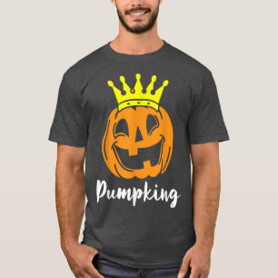 Manar Pump-Kung Lazy Halloween Costume Pumpkin-Jac T Shirt
