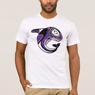 Manar purpurfärgad utslagsplats för valTotem Tee Shirt