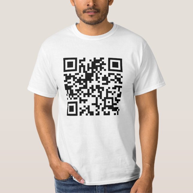 Manar QR-kod T-Shirt (Framsida)