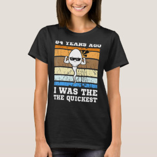 Manar Quickest Swimmer för 84 år sedan Quickest Sp T Shirt