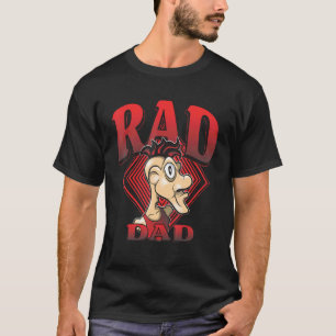 Manar Rad Pappa Classic 90s Bästa Pappa-pappa Papp T Shirt