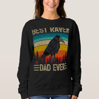 Manar Raven Bird Vintage Best Raven Pappa Fathe T Shirt