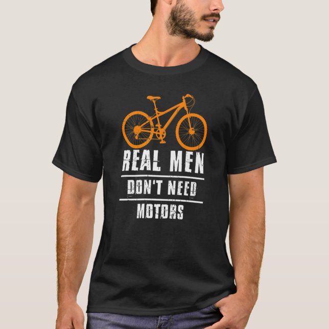 Manar Real Manar behöver inte motorcykelcykel för  T Shirt (Framsida)