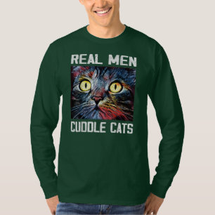 Manar Real Manar Cuddle Cats I Funny Cat Pappa Gif T Shirt