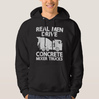 Manar Real Manar Drive Concreer Mixer Lastbil Funn Hoodie