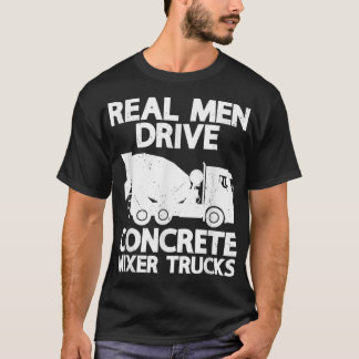 Manar Real Manar Drive Concreer Mixer Lastbil Funn T Shirt