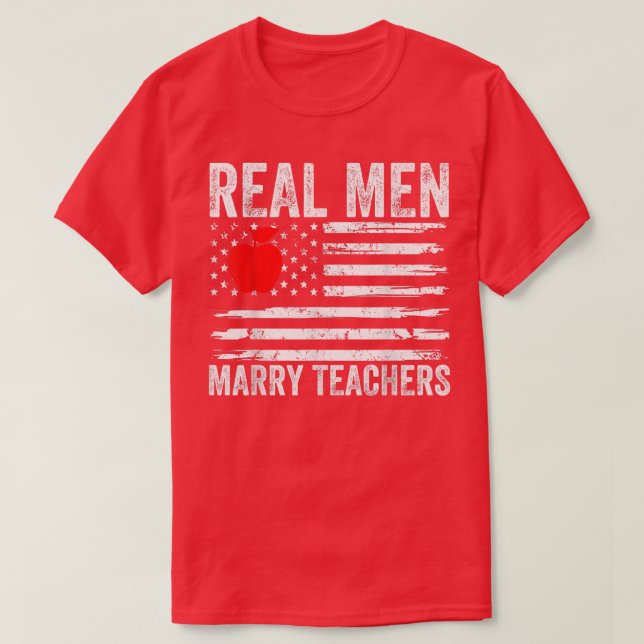 Manar Real Manar Marry Lärare Funny Lärare Husban T Shirt (Design framsida)