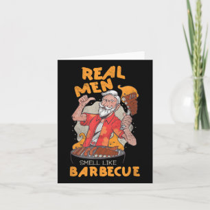 Manar Real Manar Smell som Barbecue Kött Grill Fun Kort