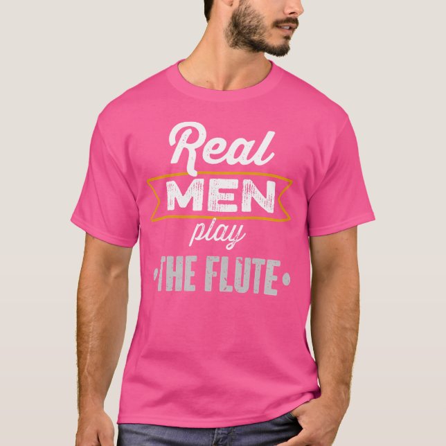 Manar Real Manar spelar flöjten T Shirt (Framsida)