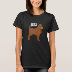 Manar Red Affenpinscher Hund Pappa Man T Shirt