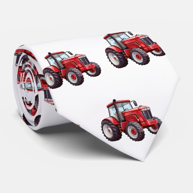 Manar Red Farm Tractor Slips (Rullad)