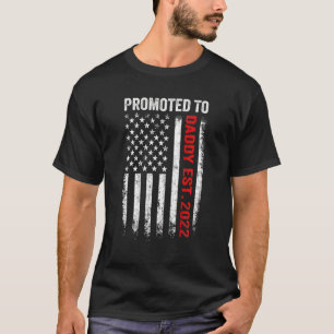 Manar Red Line befordrad till pappa 2022 Firefight T Shirt