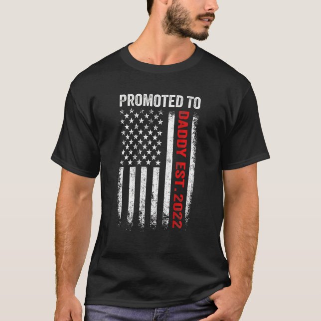 Manar Red Line befordrad till pappa 2022 Firefight T Shirt (Framsida)