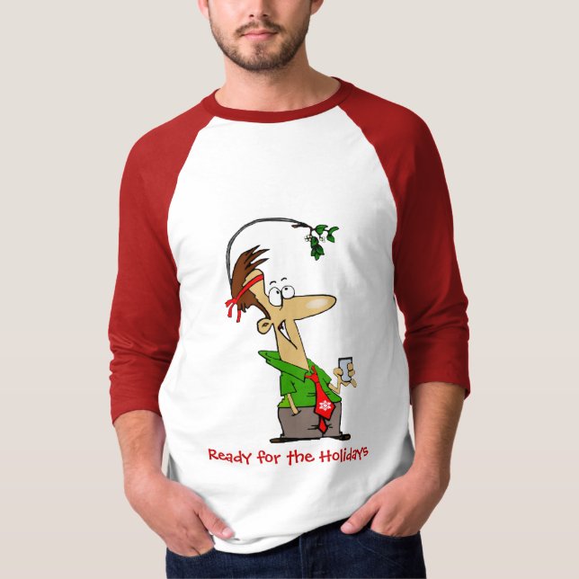 Manar   redo för helgdagar, t-shirt (Framsida)