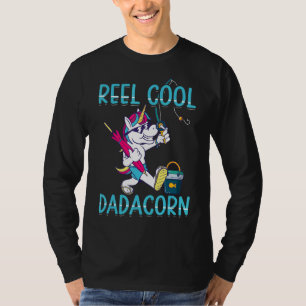 Manar Reel Coola Dadacorn Coola Unicorn Fisher Pap T Shirt
