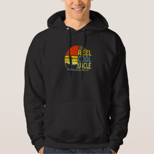 Manar Reel Coola Farbror Fiske Pappa Fars dag Papp Hoodie