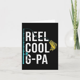 Manar Reel Coola G-pa Fishing Shirt Funny Grandpa  Kort