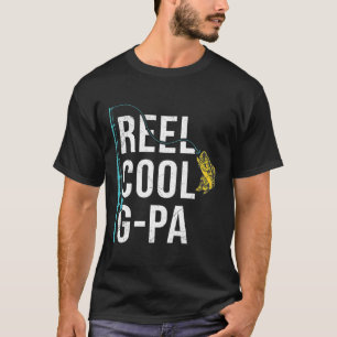 Manar Reel Coola G-pa Fishing Shirt Funny Grandpa T