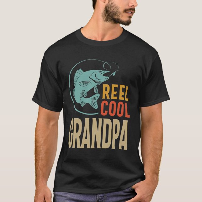 Manar Reel Coola Grandpa | FARS DAG T Shirt (Framsida)