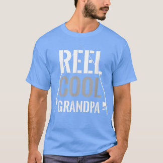 Manar Reel Coola Grandpa Fishing Grandfather Gift T Shirt