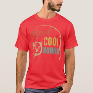 Manar Reel Coola Nonno FishShirts, Roligt Far D T Shirt